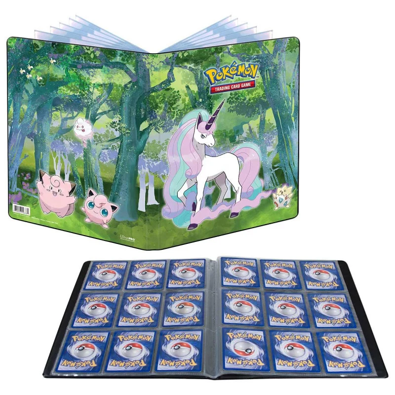 Ultra Pro Gallery Series Enchanted Glade Samlarpärm 9-pocket Portfolio för Pokemon
