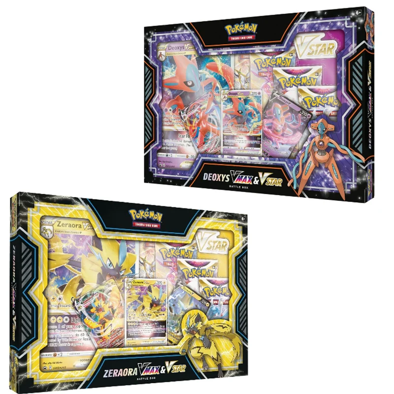 Pokemon Zeraora / Deoxys VMAX & VSTAR Battle Box (1st)