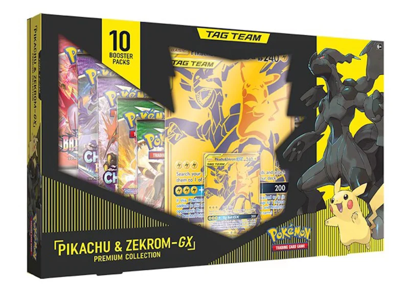 Pokemon Pikachu and Zekrom GX Premium Collection