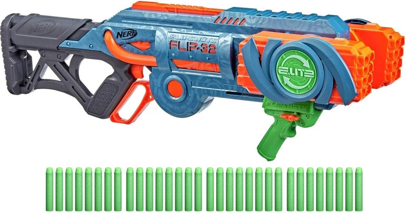 NERF N-Strike Elite 2.0 Flipshots Flip 32 (kartongskadad)