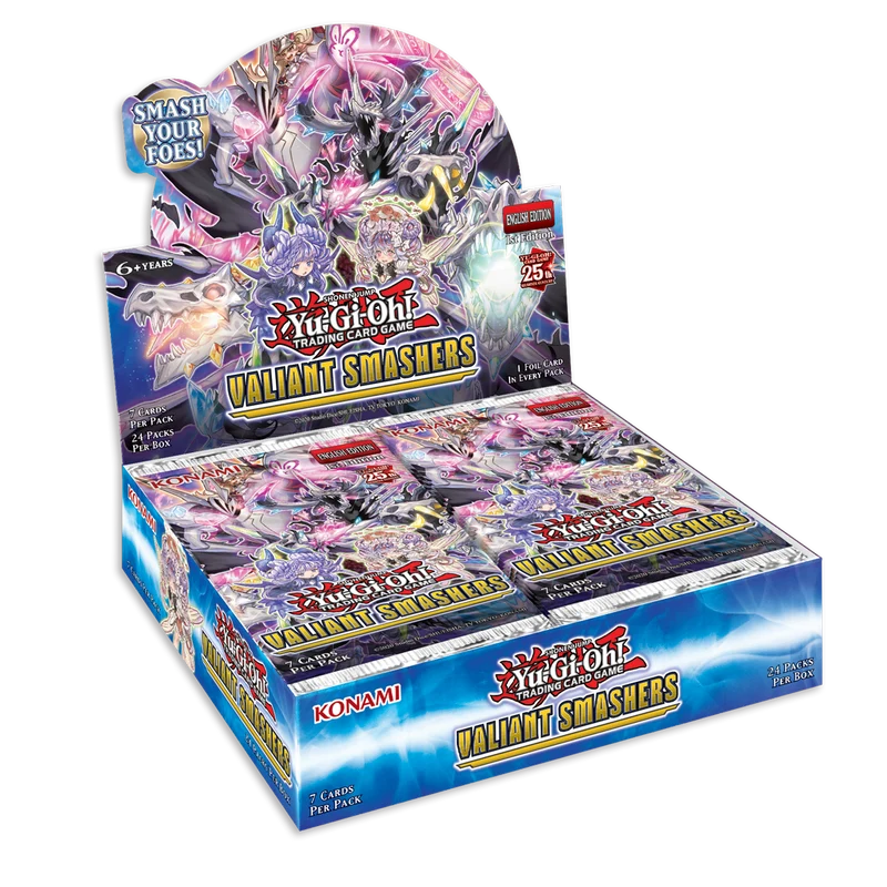 Yu-Gi-Oh! Valiant Smashers Booster Box Display (24-pack)