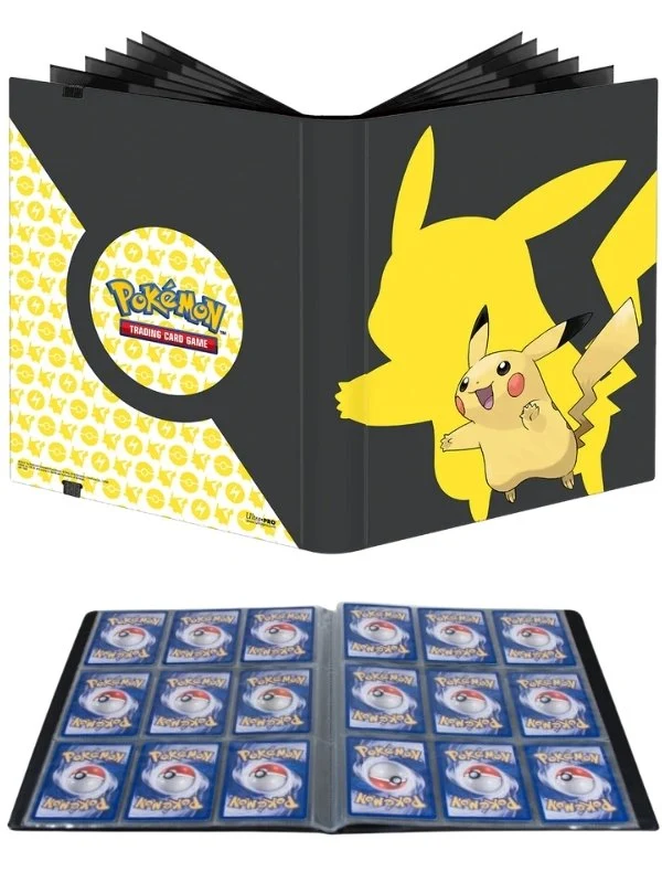 Ultra Pro Pikachu Samlarpärm 9-pocket Portfolio för Pokemon