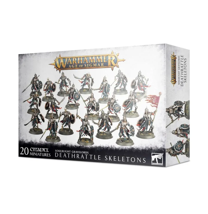 Warhammer Soulblight Gravelords: Deathrattle Skeletons