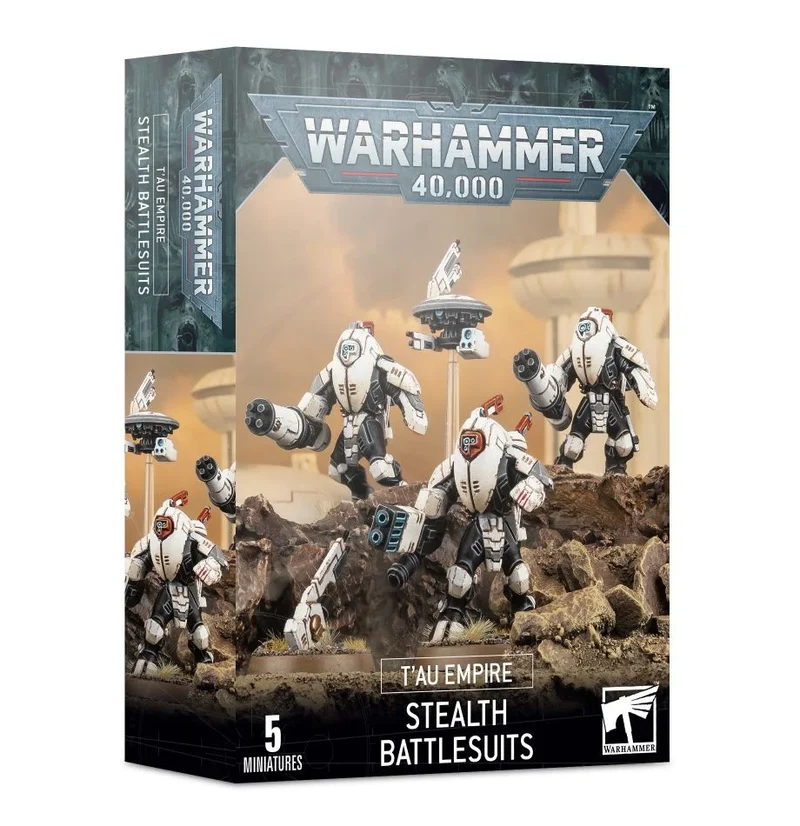 Warhammer: 40K - T'au Empire: XV25 Stealth Battlesuits