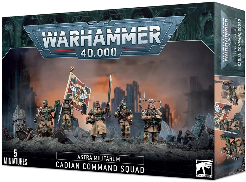 Warhammer Astra Militarum: Cadian Command Squad