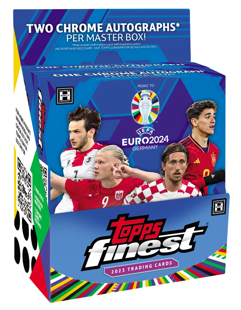 TOPPS Finest Road to UEFA EURO 2024 Master box - Fotbollskort