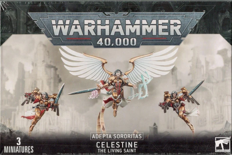 Warhammer: 40K - Adepta Sororitas - Celestine The Living Saint