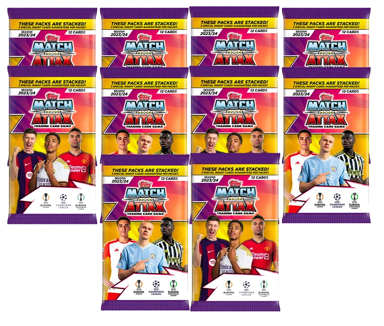 10st TOPPS Match Attax Champions League Boosters