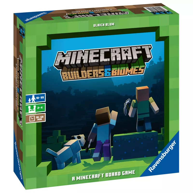 Minecraft: Builders & Biomes brädspel (Svenskt)