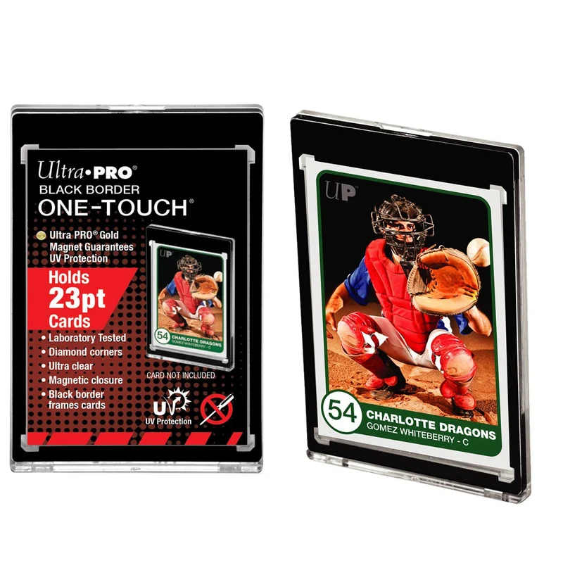Ultra Pro 23PT Black Border UV ONE-TOUCH Magnetic Holder
