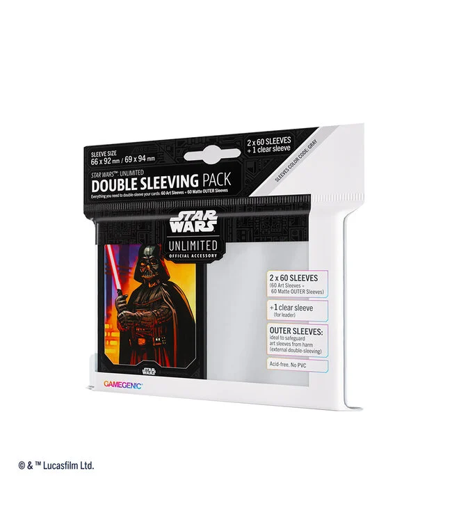 Gamegenic Star Wars: Unlimited - Double Sleeving Pack (120 pack)
