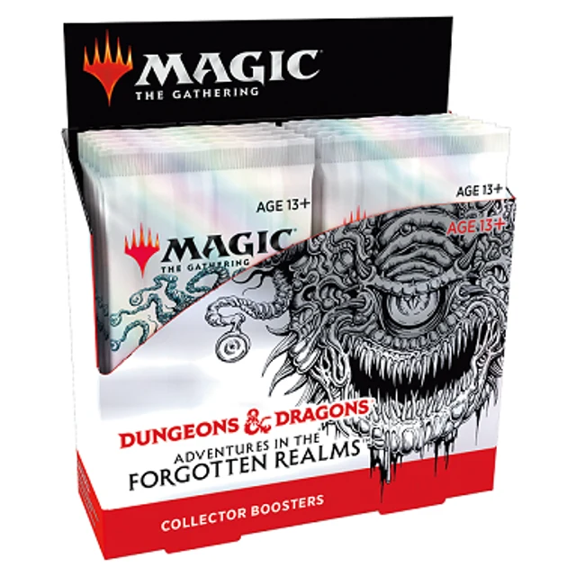 Magic The Gathering Adventures in the Forgotten Realms Collector Booster Display (12 boosters)