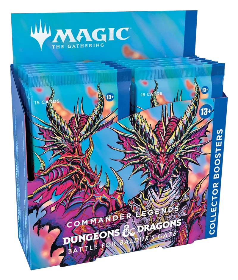 Magic The Gathering Battle for Baldur's Gate Collector Booster Display (12 boosters)