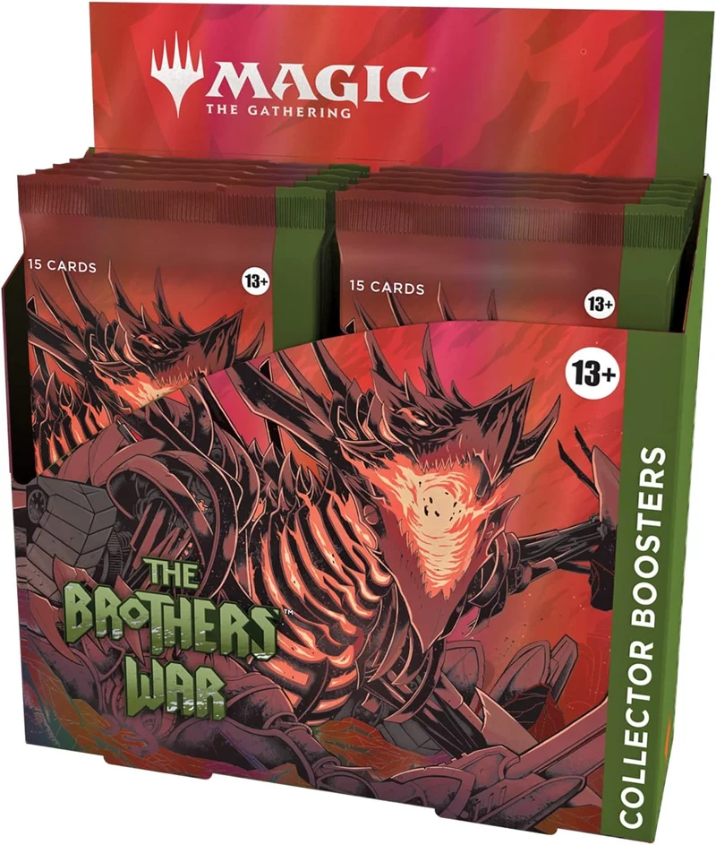 Magic The Gathering Brothers War Collector Booster Display (12 boosters)