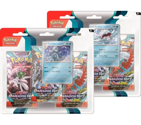 Pokemon Scarlet & Violet 4: Paradox Rift Blister Boosters (3-pack)