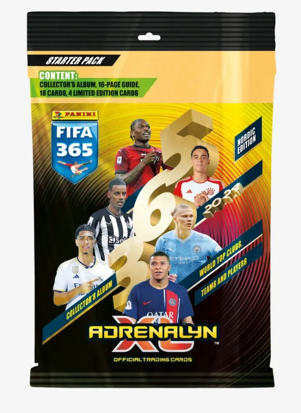 Panini Adrenalyn XL FIFA 365 2024 Starter Pack - Fotbollskort