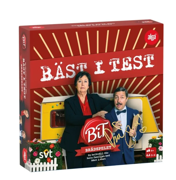 Alga Bäst i Test (Signerad av David Sundin)
