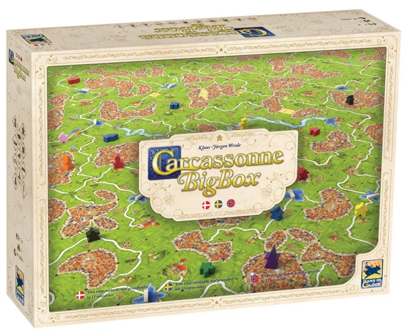 Carcassonne Big Box (Skandinavisk)