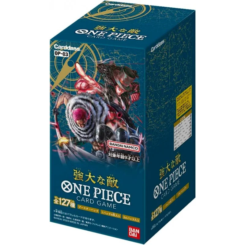 One Piece Card Game: Pillars of Strength [OP-03] Booster Box (Japansk version)