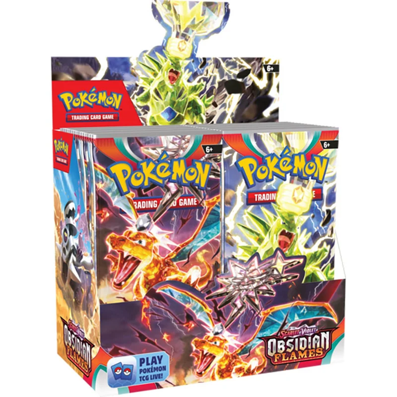 Pokemon Scarlet & Violet 3: Obsidian Flames Display (36 boosters)