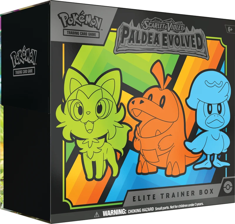 Pokemon Paldea Evolved Elite Trainer