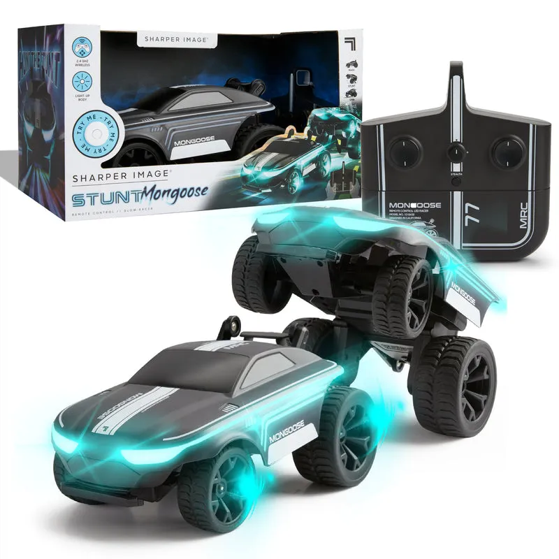 Sharper Image STUNT MONGOOSE LED Radiostyrd Bil
