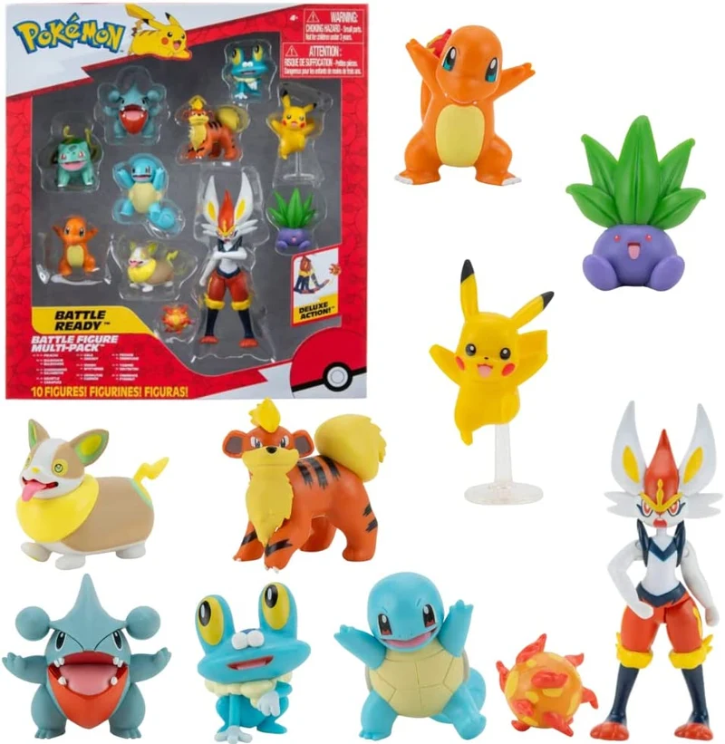 Pokemon - Battle Ready Figure 10 Pack