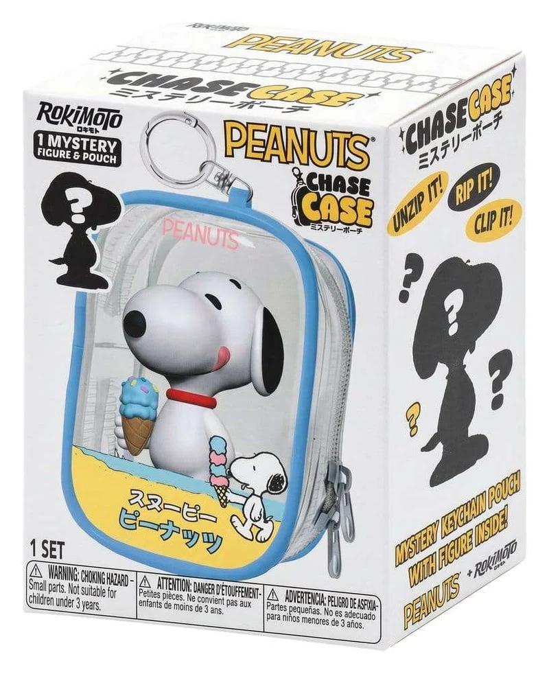 Peanuts nyckelring pouch Snoopy S1 blind box-display (12)