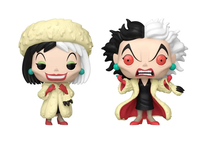 One Hundred and One Dalmatians POP! Figurer Cruella De Vil med Chase 9 cm Assortment (6)