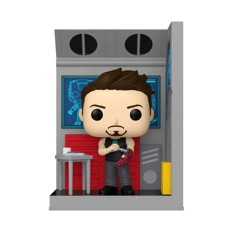 Marvel POP! Nooks Figur Tony's Garage 9 cm