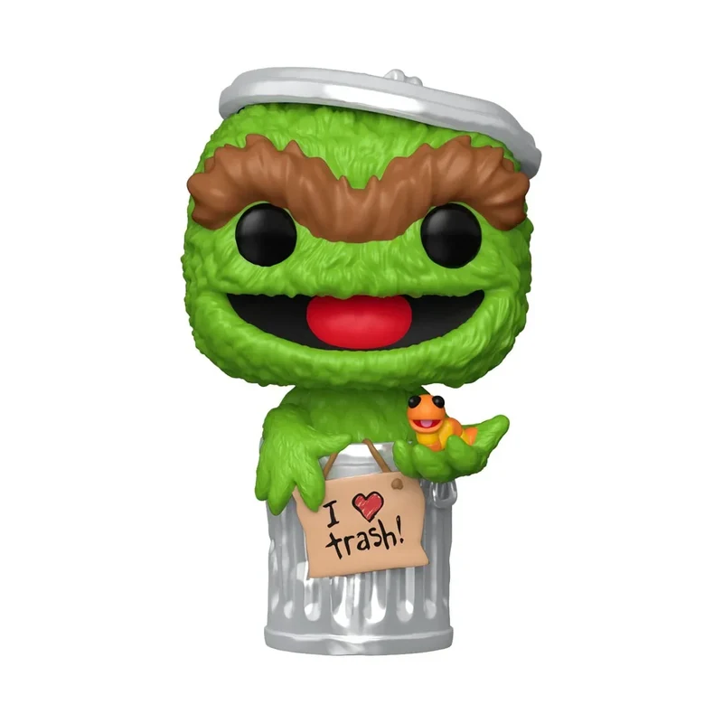 Sesame Street POP! TV Figur Oscar the Grouch 9 cm