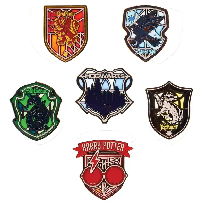 Harry Potter Loungefly Emaljpins Stained Glass Display (12 st)