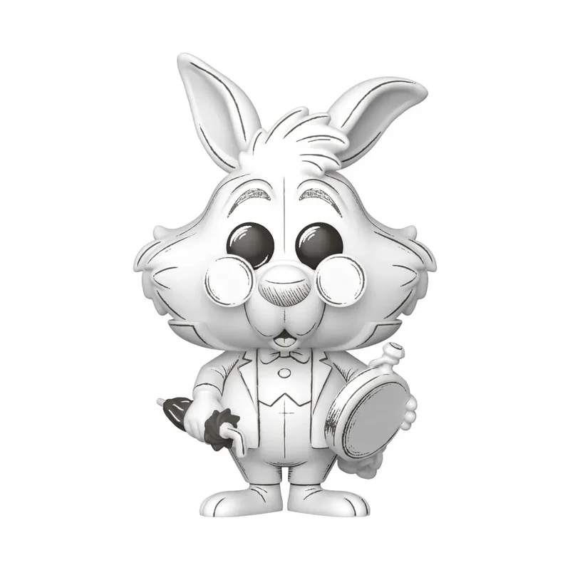 Disney POP! Figur Sketched - White Rabbit 9 cm