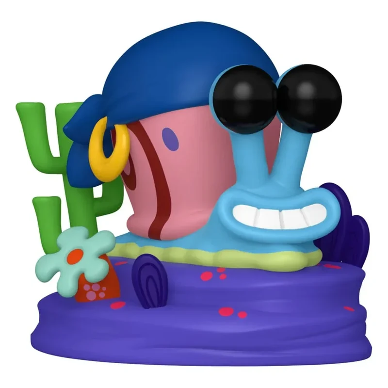 Svampbob POP! Figur Gary (Pirate) 9 cm