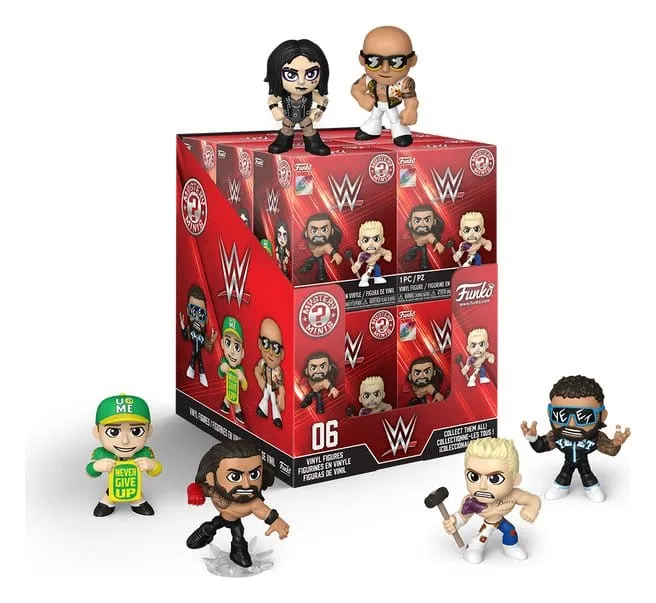 WWE Minifigurer PDQ 5 cm Display (12)