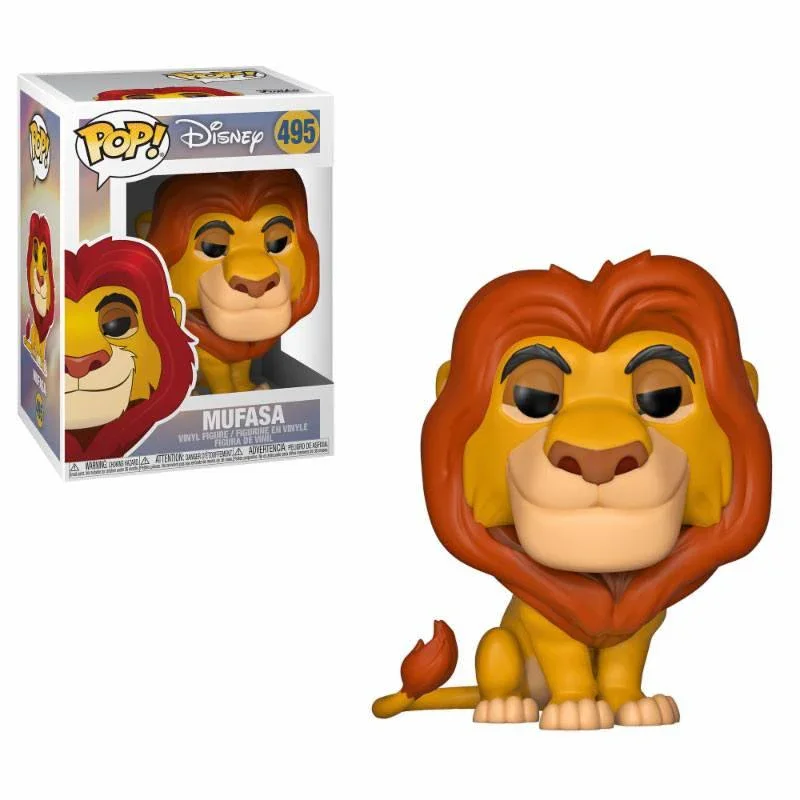 The Lion King POP! Mufasa Vinyl Figure - 9 cm
