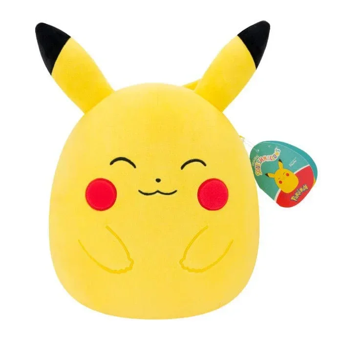 Pokémon Squishmallows gosedjur Happy Pikachu 25 cm