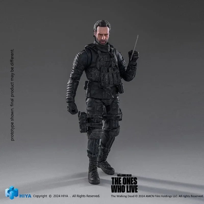 The Walking Dead: The Ones Who Lived Exquisite Mini Action Figur 1/18 Rick Grimes 11 cm