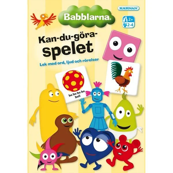 Kärnan Babblarna Kan-Du-Göra Barnspelet