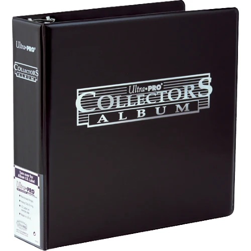 Ultra Pro 3 Ringspärms - Collectors Card Album Binder - Black