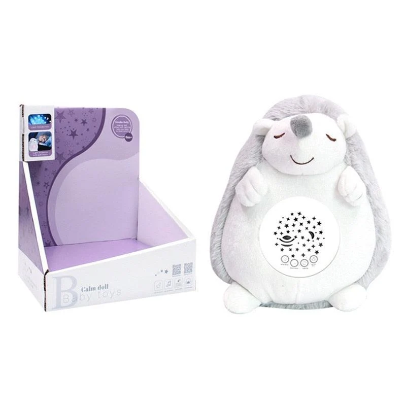 Peluche Hérisson Veilleuse Musicale