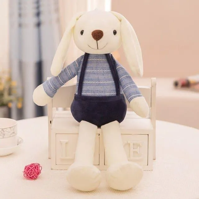 Peluche Lapin Moderne Bleu