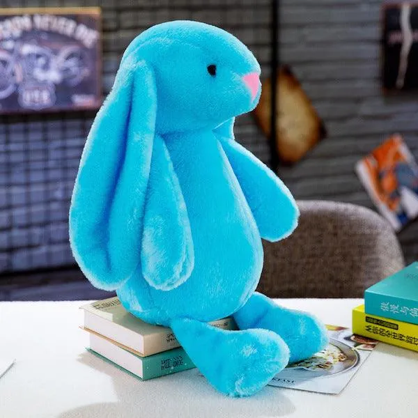 Peluche Lapin Bleu