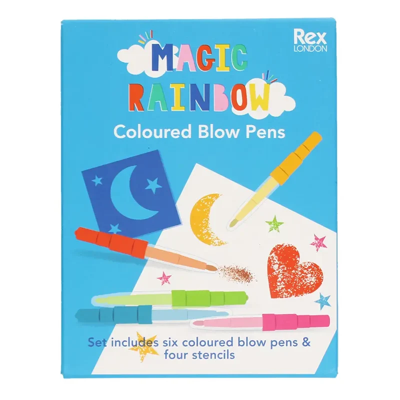Magic Rainbow Blow Pens