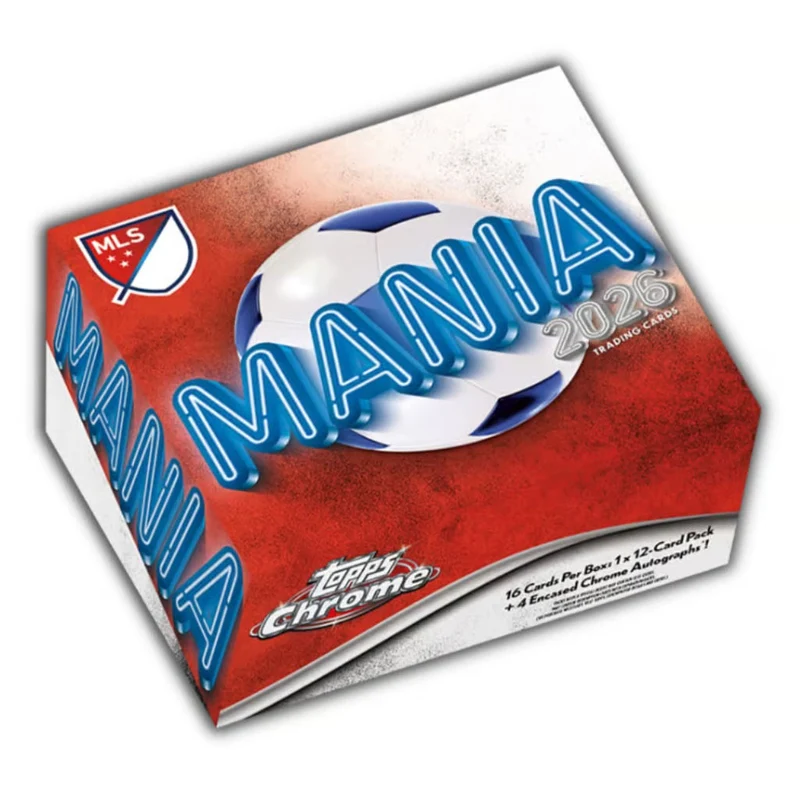 Topps Chrome MLS Mania 2026 Hobby Box