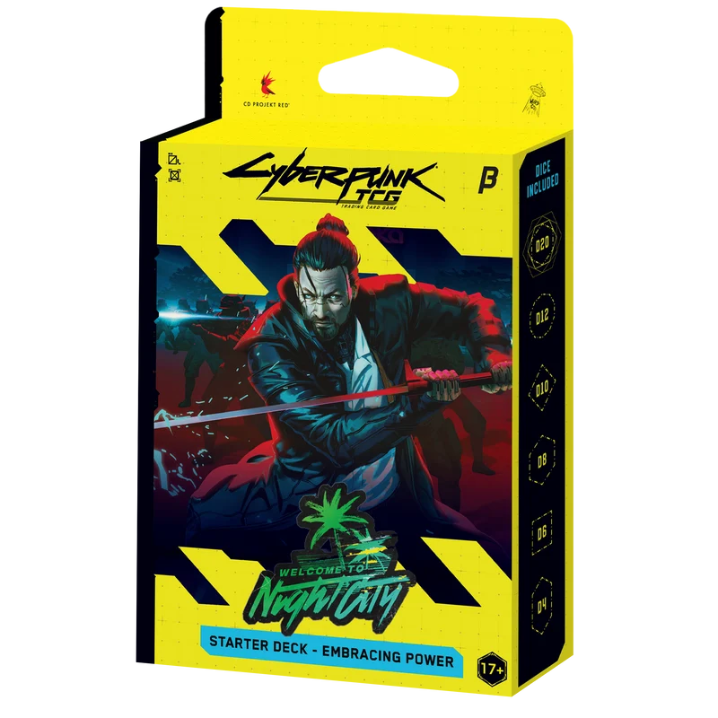 Cyberpunk TCG - Starter Deck - Welcome to Night City: Embracing Power (Beta)