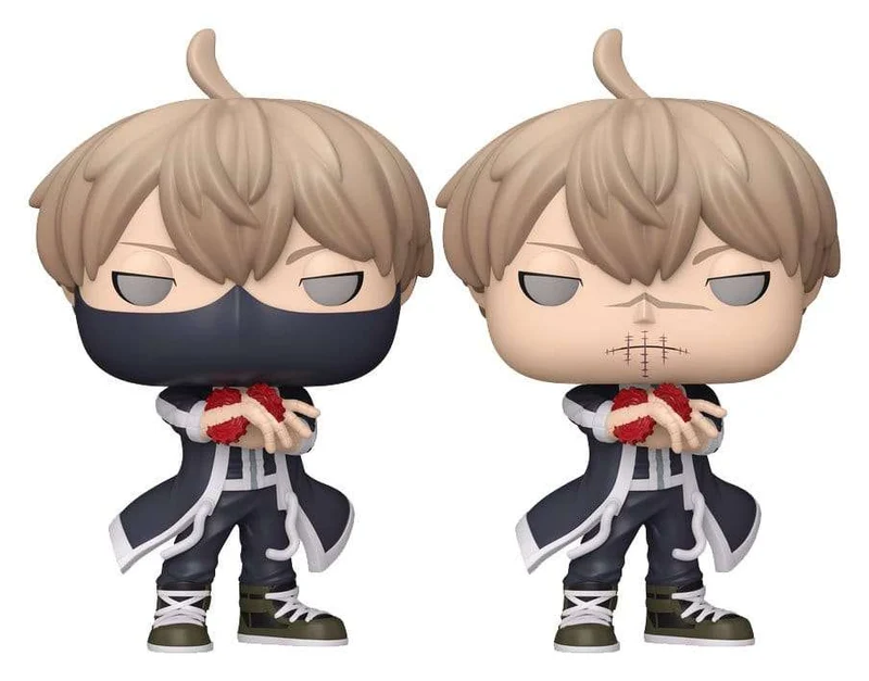 Tougen Anki POP! Animation-vinylfigurer Jin med Chase 9 cm – assorterad (6)