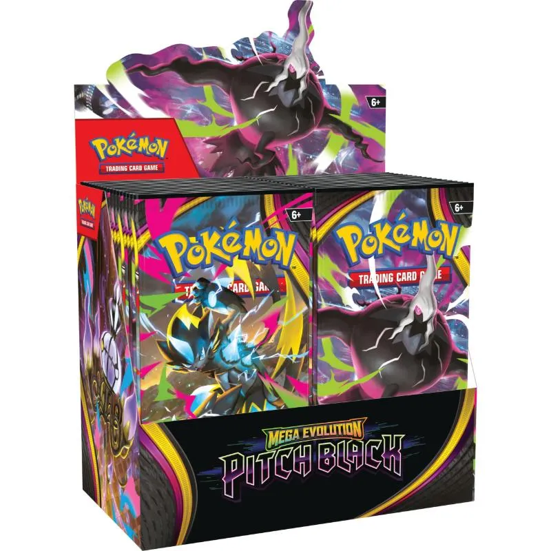 Pokemon TCG: Mega Evolution 5 - Pitch Black Booster Display