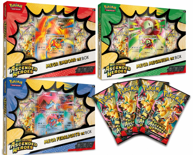 Pokémon - TCG: Ascended Heroes - EX BOX (1 st) (artwork slumpas)