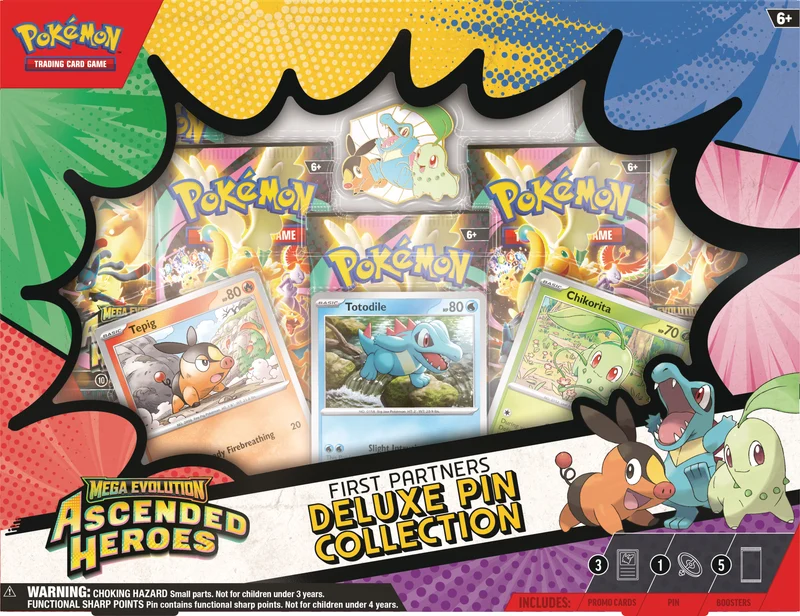 Pokémon - TCG: Ascended Heroes - Deluxe Pin Collection Box